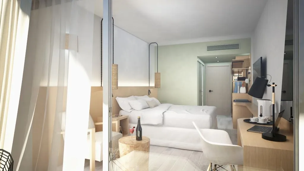 Double or Twin CLASSIC SEA VIEW Room, Eleals Boutique Hotel, Corfu