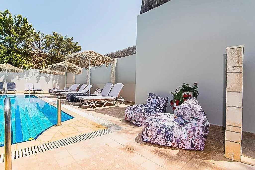 Terrace, Sunshine Boutique Hotel, Crete