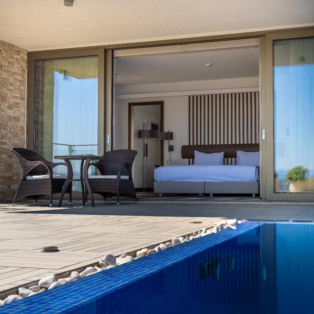 DOUBLE DELUXE SEA VIEW Room, Spektr Boutique Hotel Yalikavak, Bodrum