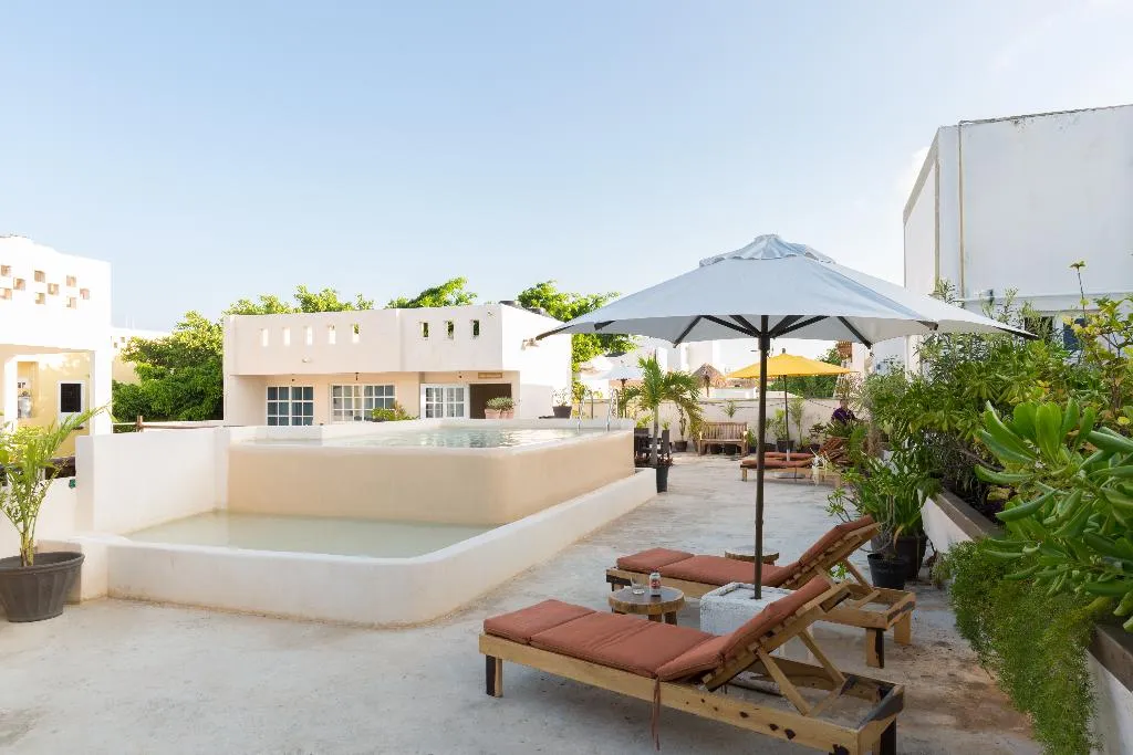 Terrace, Quinta Margarita, Boho Chic Hotel, Cancun Area