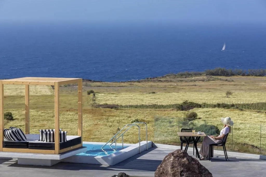 Terrace, Elea Resort - adults only, Santorini