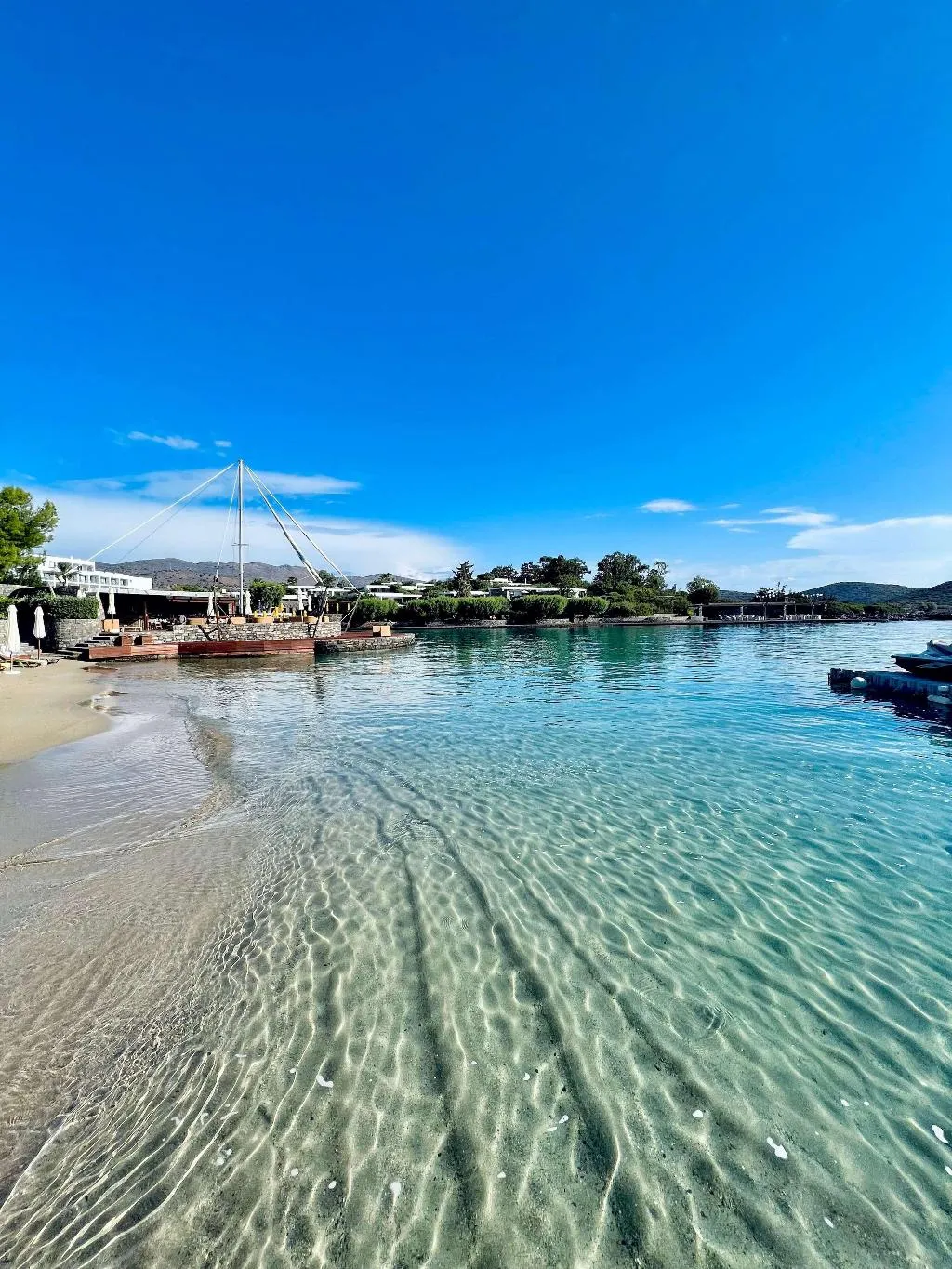 Beach, Elounda Bay Palace, Crete
