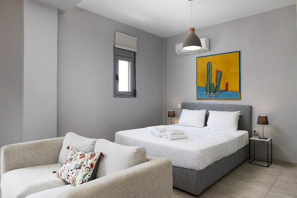 DOUBLE SUPERIOR WITH TERRACE Room, Omnia Pagrati Apartments, Athens