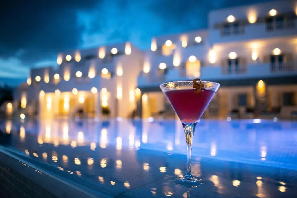 General view, The George Hotel, Mykonos