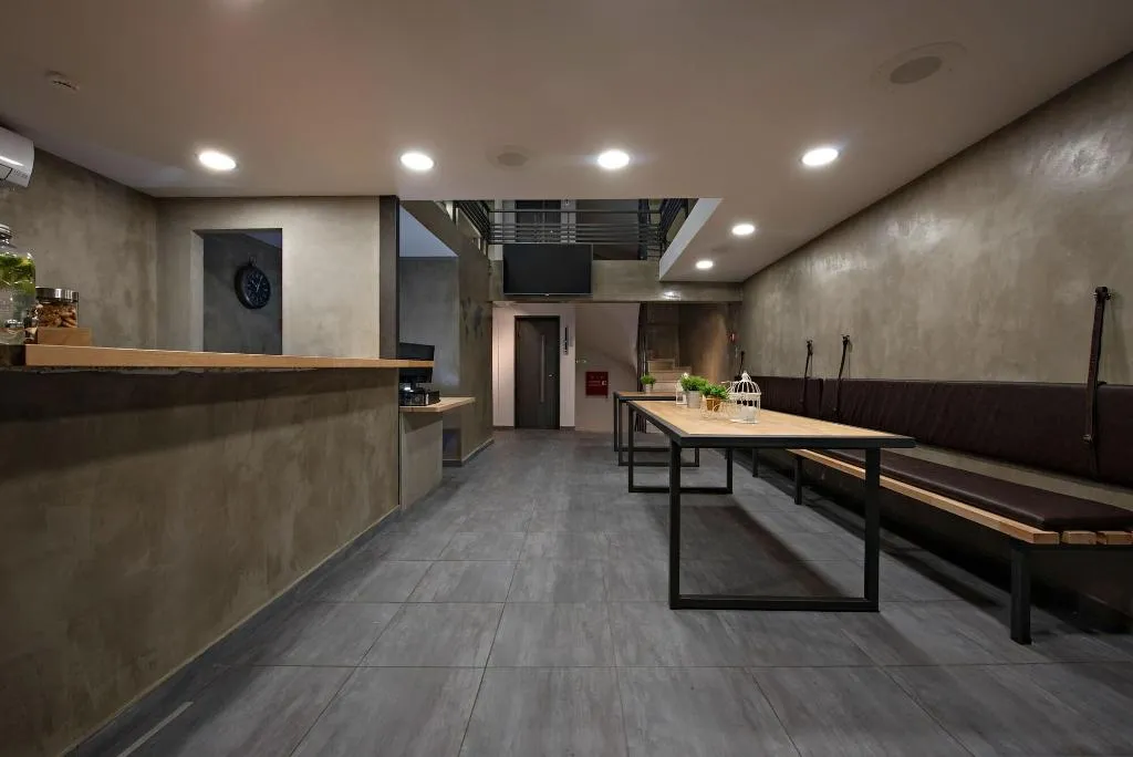 General view, Bedbox Hostel, Athens