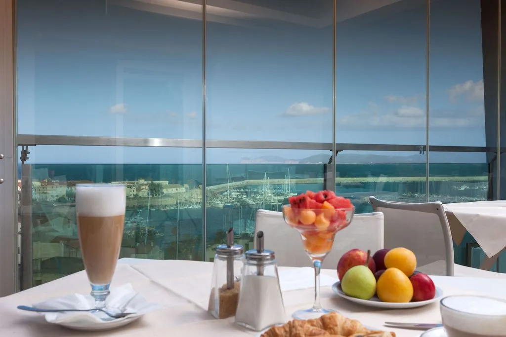 Terrace, Hotel Catalunya, Alghero