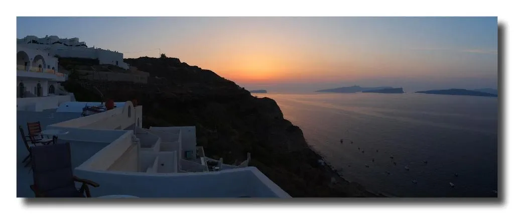 General view, Kokkinos Villas, Santorini