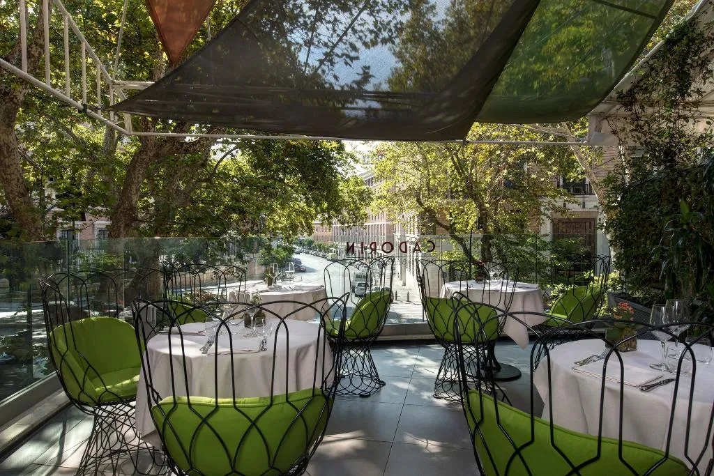 Terrace, Grand Hotel Palace Rome, Rome