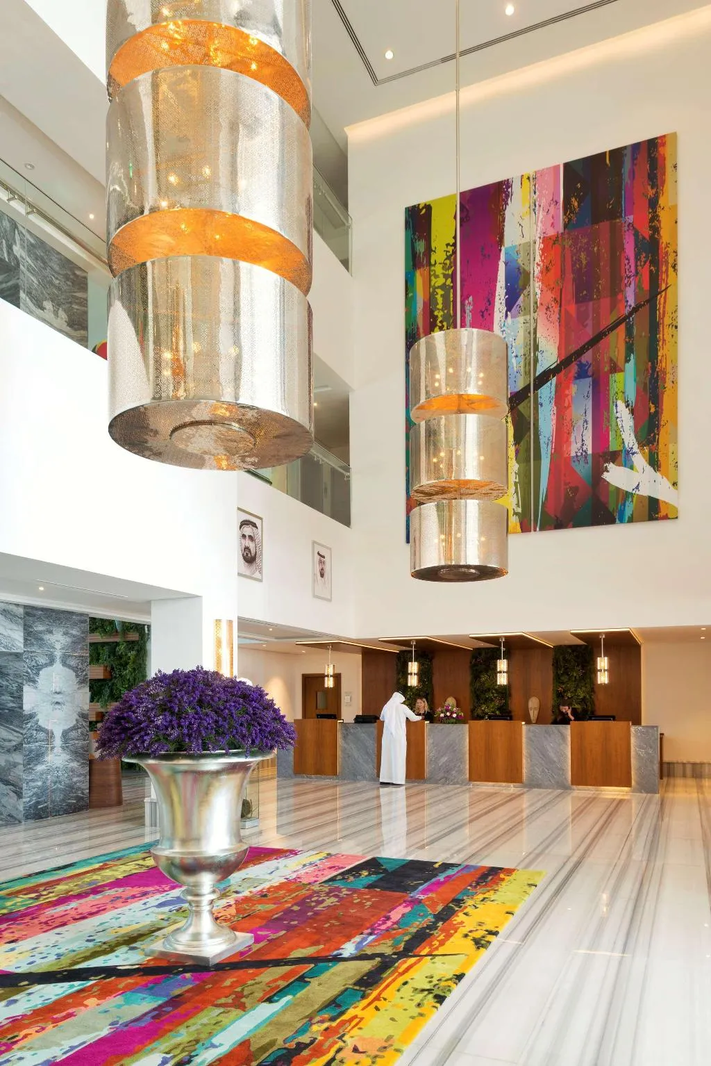 Lobby, Canal Central Hotel, Dubai