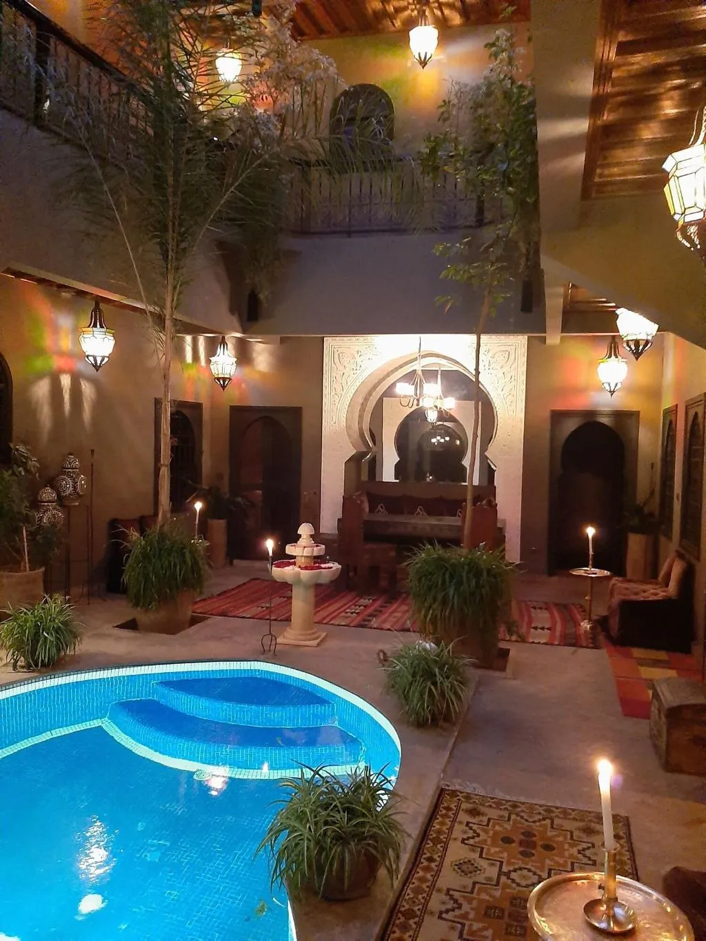 Lobby, Riad Irhalne, Marrakech