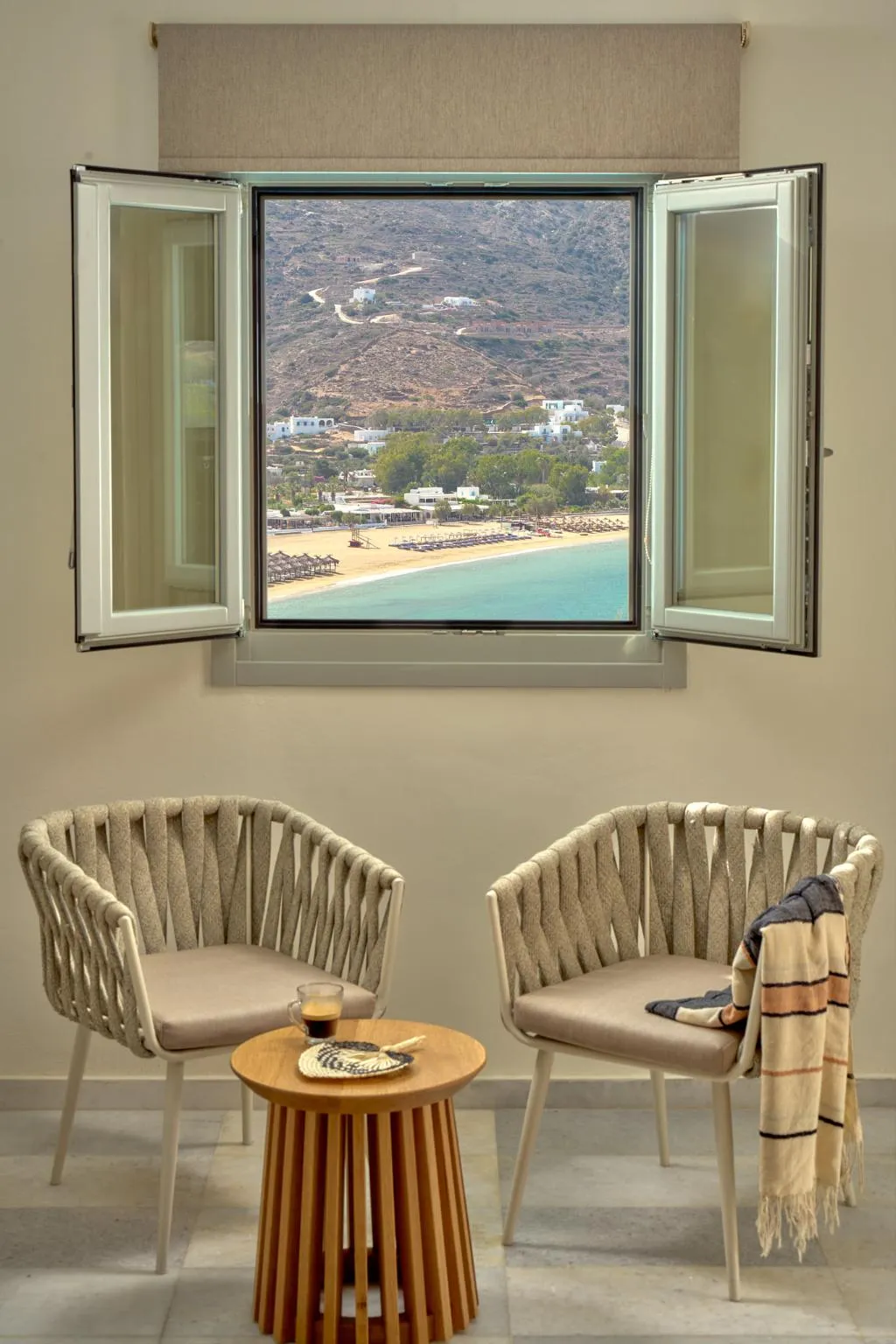 FAMILY ROOM DELUXE WITH PRIVATE POOL Room, Ios Palace, Santorini