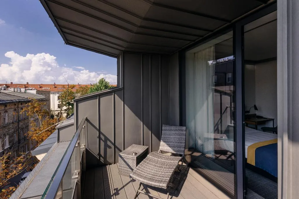 Terrace, Grand Ascot Hotel, Krakow