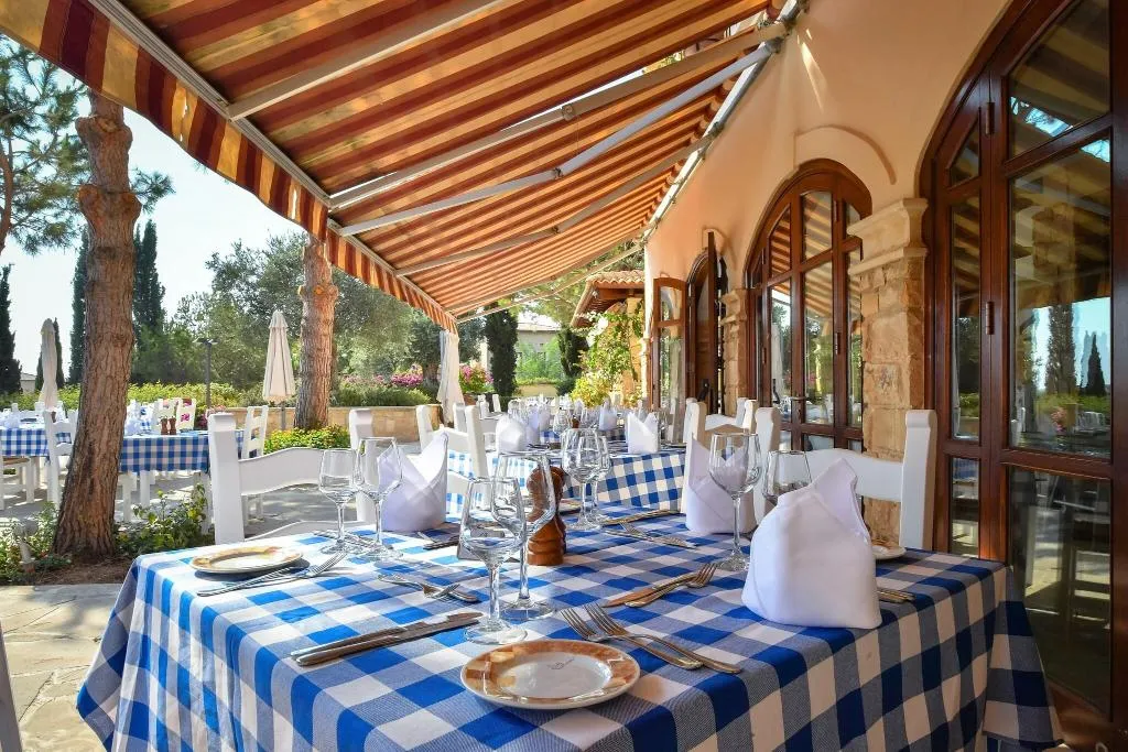 Restaurant, Aphrodite Hills Rentals – Junior Villas, Cyprus