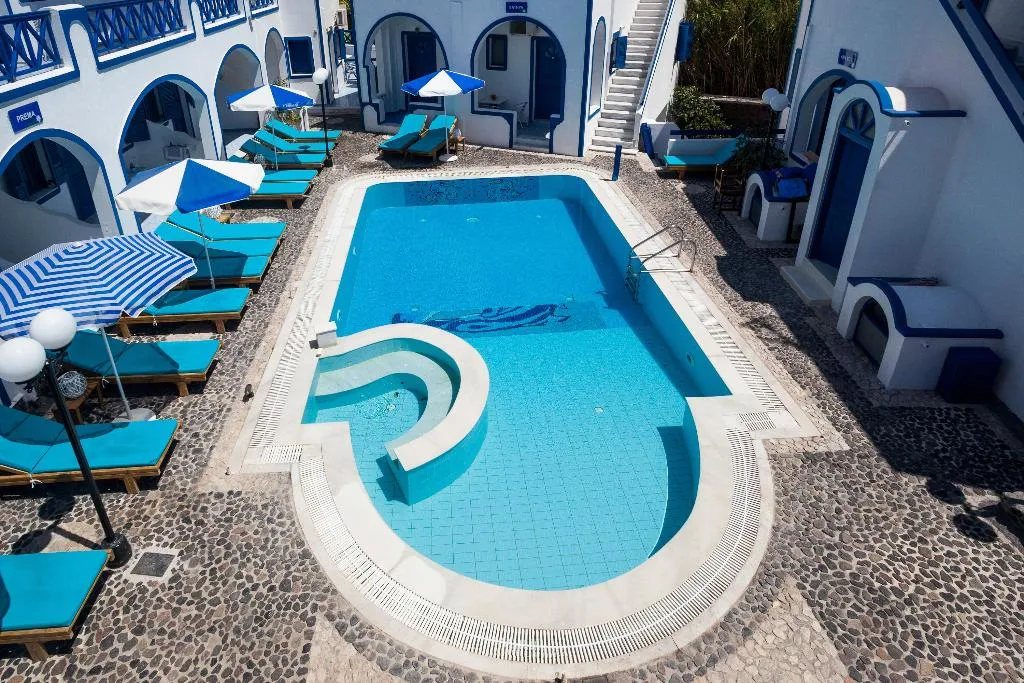 General view, Roula Villa, Santorini