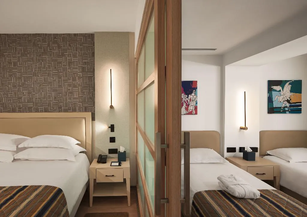 JUNIOR SUITE SEA VIEW Room, Olympic lagoon Resorts, Paphos, Cyprus