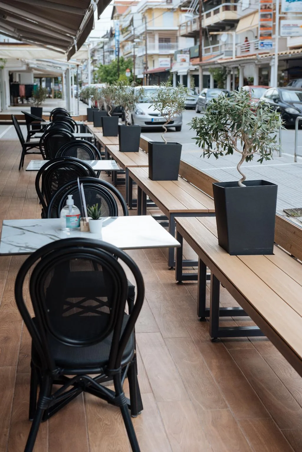 Terrace, Regina Mare Hotel, Thessaloniki