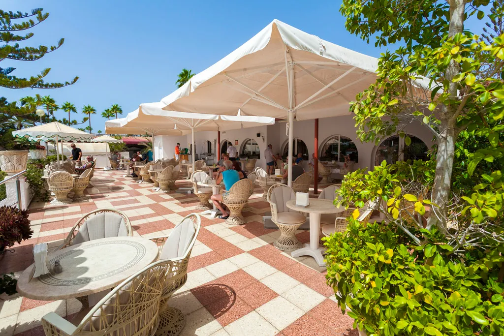 Terrace, Bungalows Parque Paraiso 1, Gran Canaria
