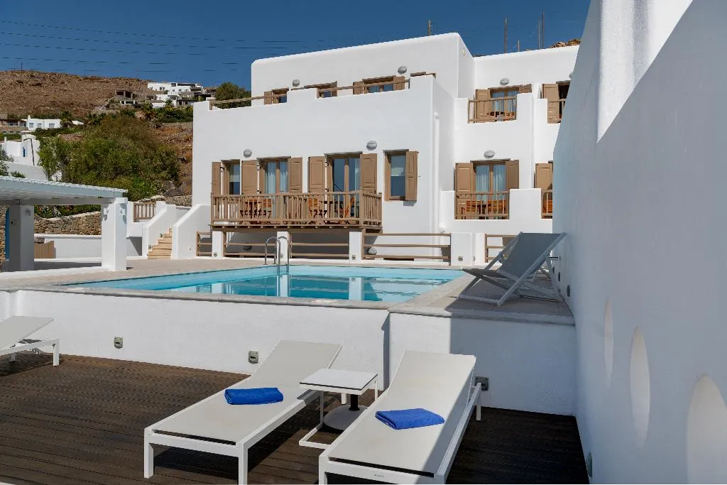 Pool, Lithos by Spyros & Flora, Mykonos