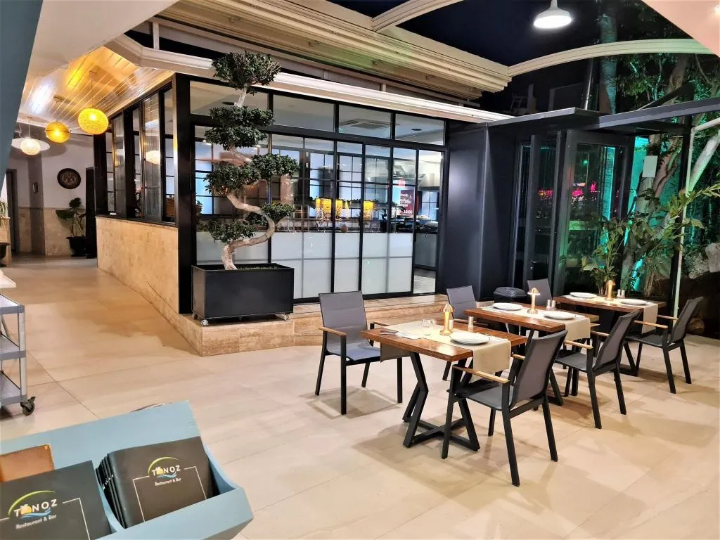 Restaurant, Tonoz Beach Hotel, Dalaman