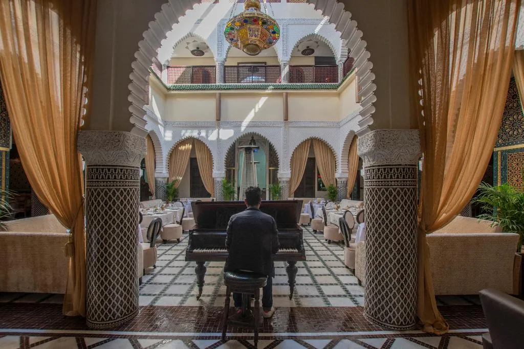 Restaurant, Palais Dar Si Aissa, Marrakech
