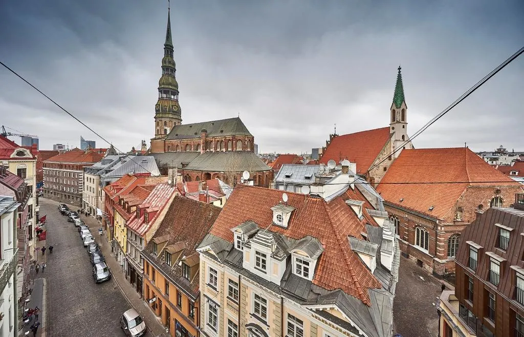 General view, Rixwell Centra, Riga