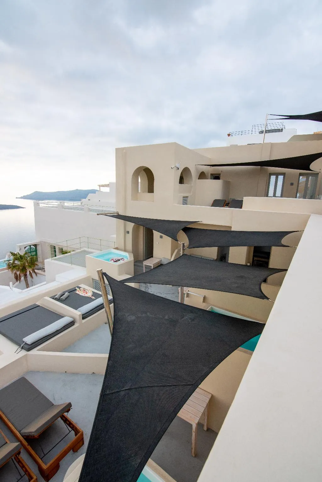 Lobby, Caldera Cliff Illusion Suites, Santorini