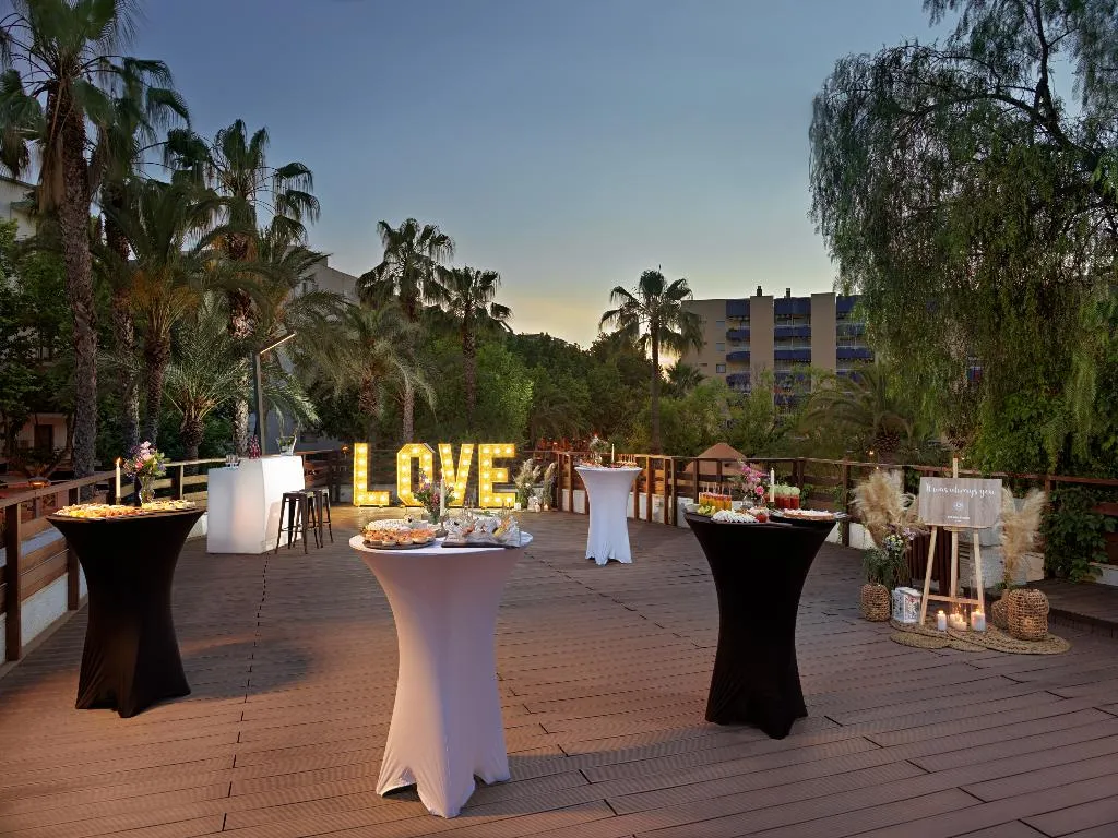 Terrace, H10 Salou Princess, Costa Dorada