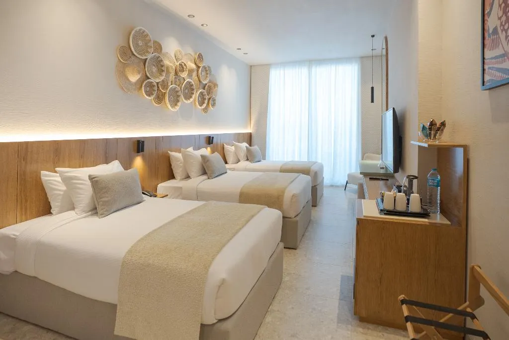 TRIPLE DELUXE GARDEN VIEW Room, Desert Rose, Red Sea Riviera