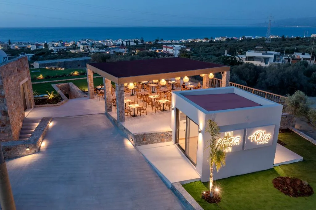 Restaurant, Deos Luxury Suites, Crete