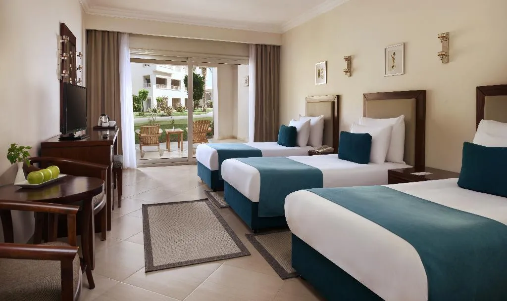 TRIPLE GARDEN VIEW Room, JAZ Soma Beach, Red Sea Riviera