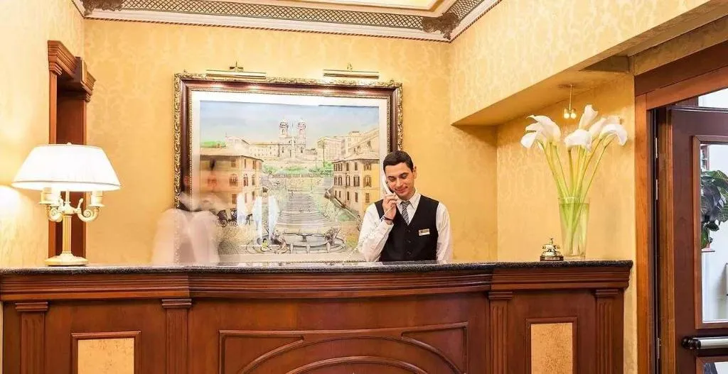 Lobby, Hotel Manfredi Suite In Rome, Rome