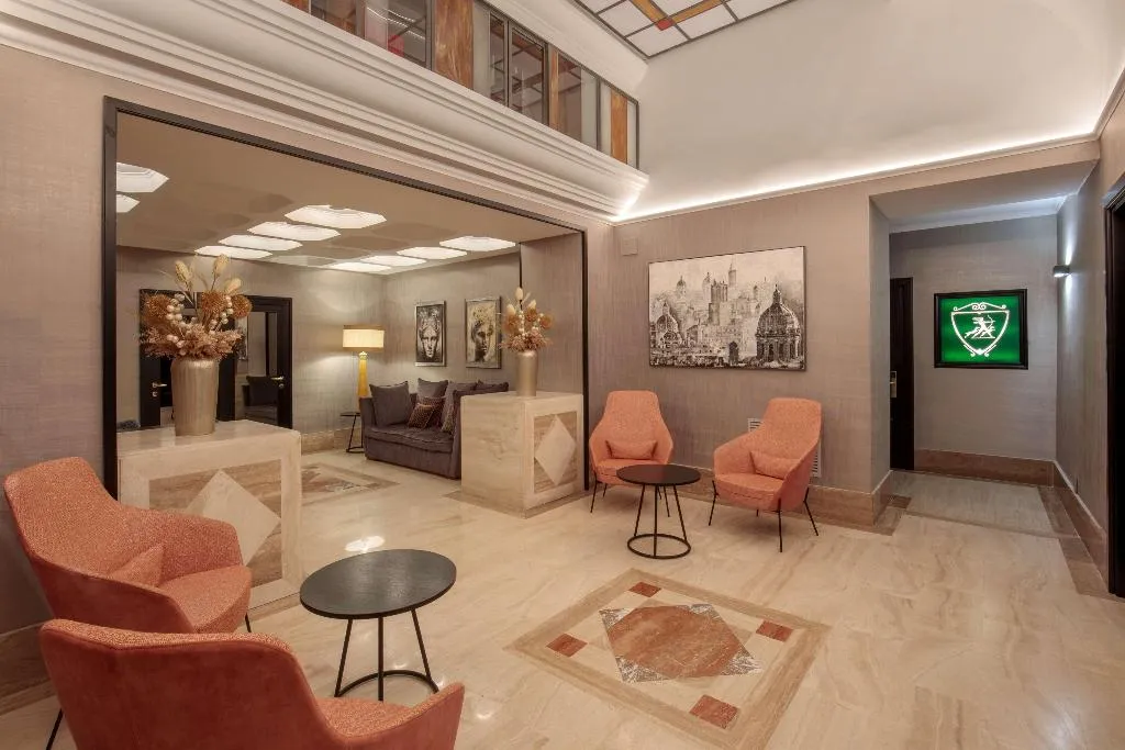 Lobby, Diana Roof Garden, Rome