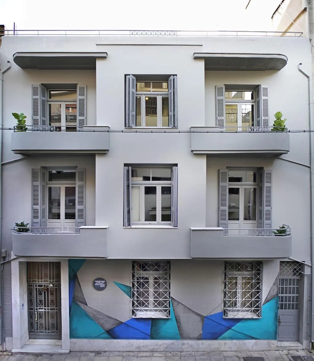 General view, Nubian Hostel, Athens