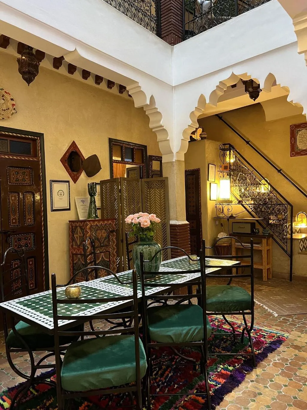 Lobby, Riad Andalla, Marrakech