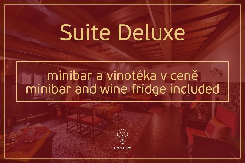 SUITE DELUXE ONE BED Room, Hotel Ruze, Prague