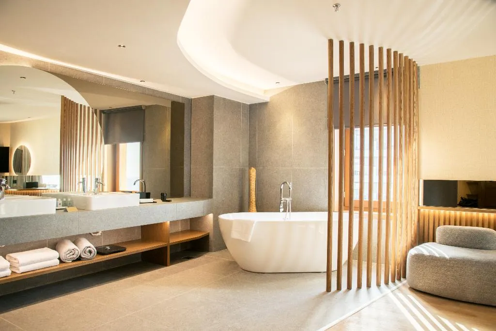 SUITE WITH JACUZZI Room, AKASHA Beach Hotel and Spa, Crete