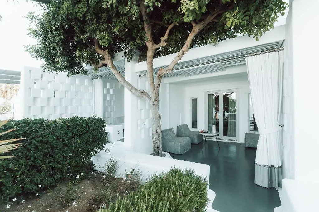 Terrace, Mykonos Blanc Hotel, Mykonos