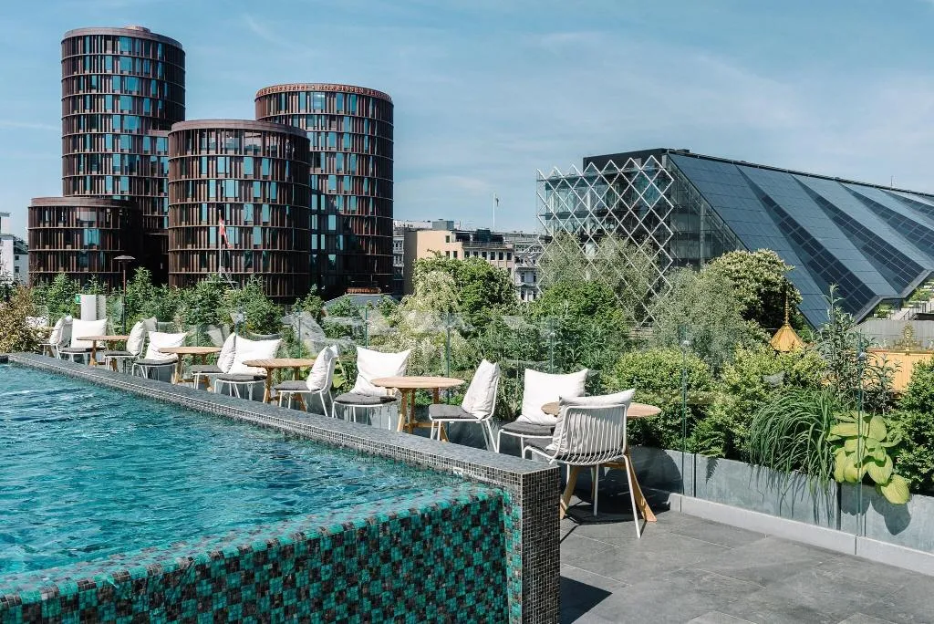 Terrace, Nimb Hotel, Copenhagen