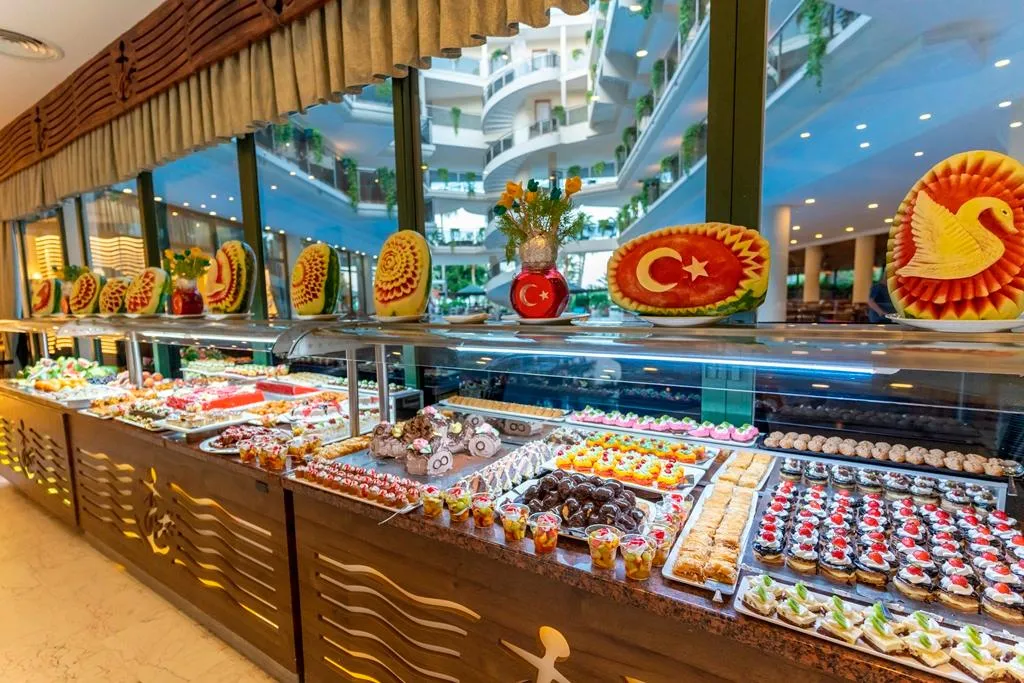 Restaurant, Lancora Beach Hotel, Antalya