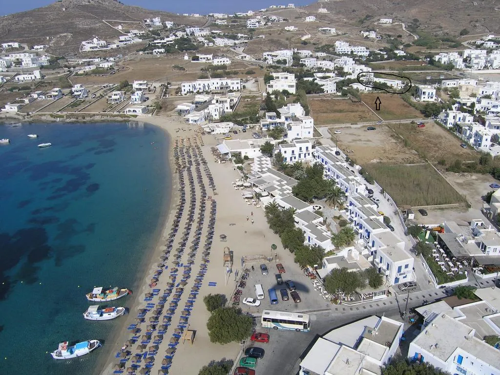 General view, Madoupa Beach Apartments, Mykonos
