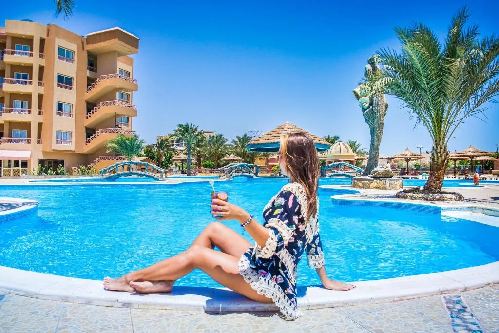 Pool, Seagull Beach Resort, Red Sea Riviera