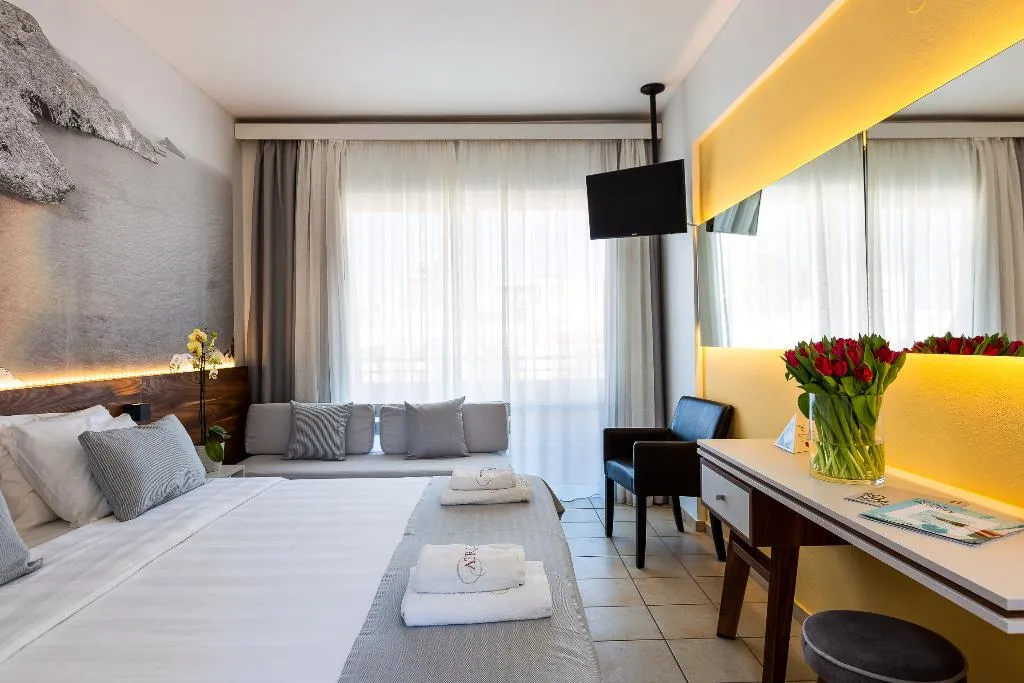 SINGLE CLASSIC Room, Atrium Ambiance Hotel, Crete
