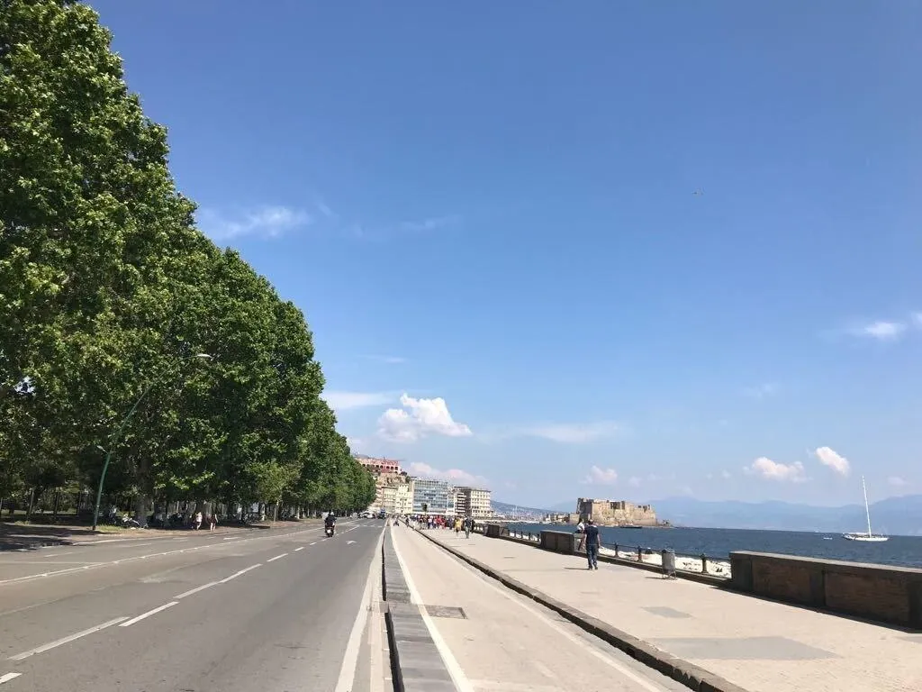 General view, Terrazza Aragon, Naples