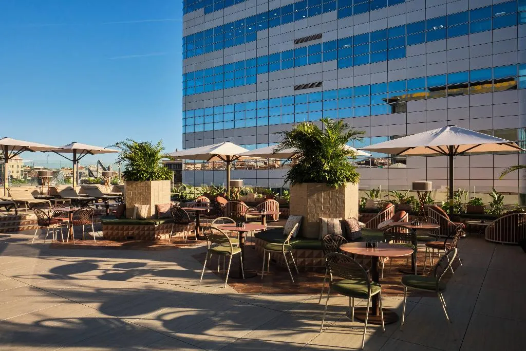 Terrace, Catalonia Gran Hotel Verdi, Barcelona