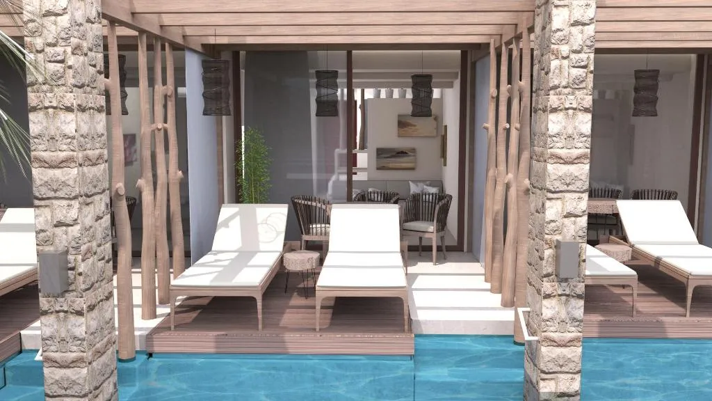 JUNIOR SUITE WITH PRIVATE POOL Room, Alia suites & Alia beachfront suites and spa, Rhodes