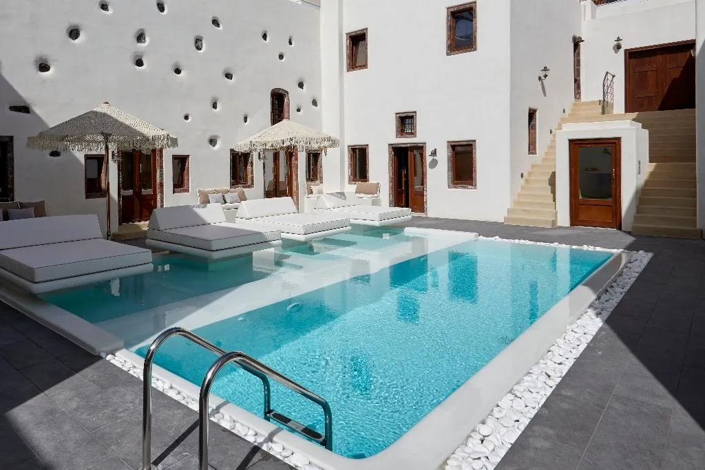 General view, Winery Hotel 1870, Santorini