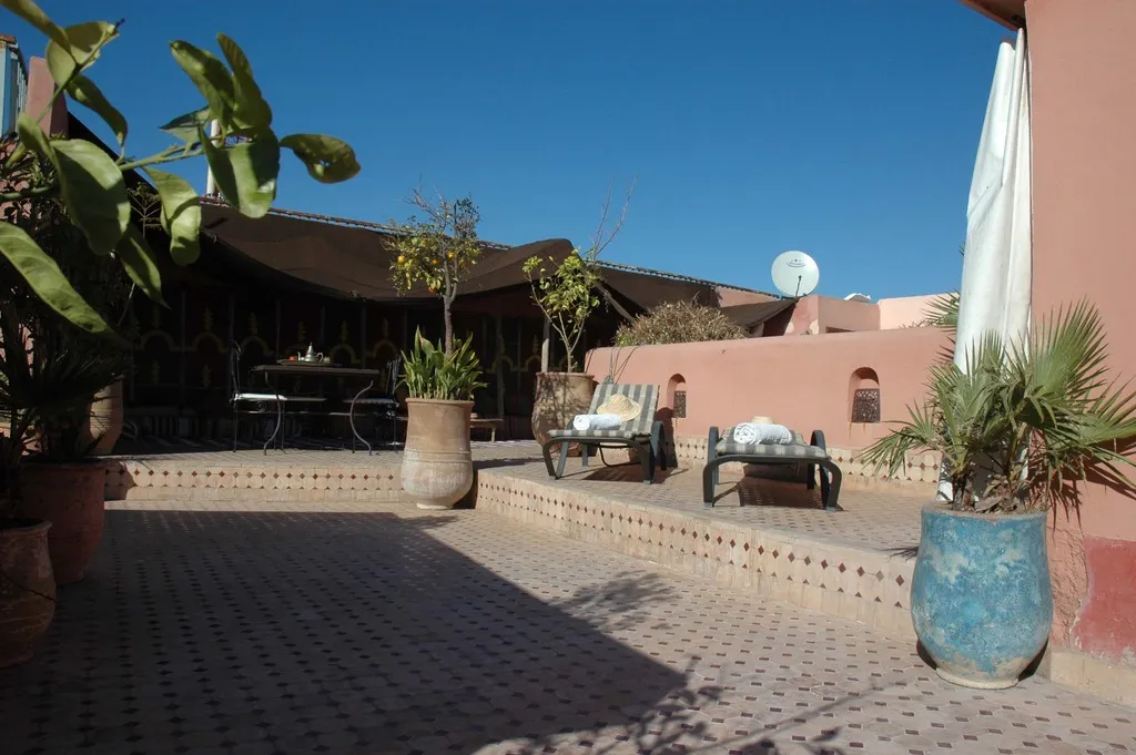 Terrace, Riad Elsagaya, Marrakech