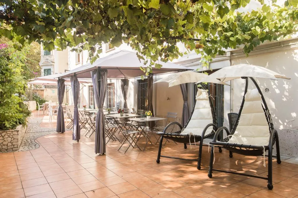 Terrace, Villa Rosa, Rome