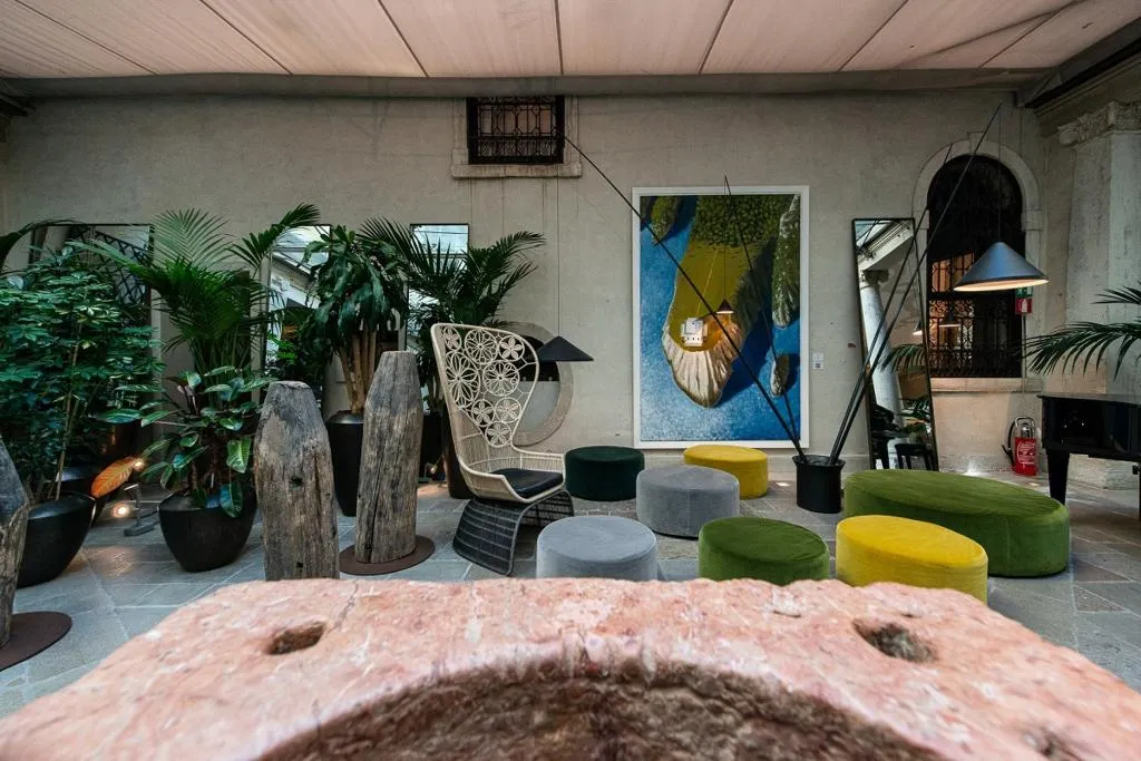 Lobby, Monaco and Grand Canal, Venice