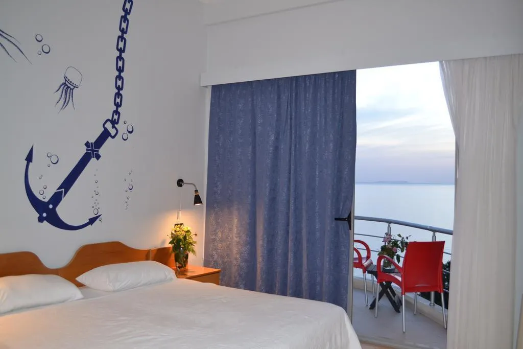 General view, Seaside Saranda, Southern Albania